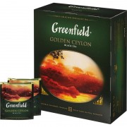 Чай Greenfield Golden Ceylon черный 100 пакетиков - Сила воды - сила природы