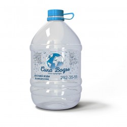 Вода питьевая 5 литров - Сила воды - сила природы